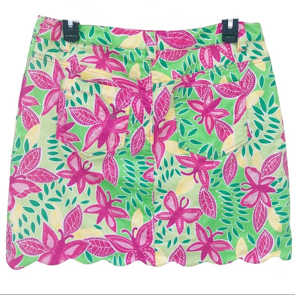 Lilly Pulitzer “Summer Fling”print Skirt EUC - Picture 2 of 8